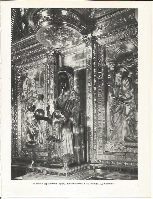 LAMINA 21643: La Virgen de Montserrat