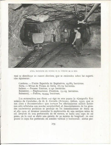 LAMINA 21651: Interior de la mina de Suria