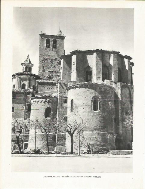 LAMINA 21655: Iglesia de Solsona