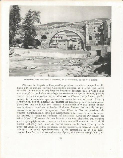 LAMINA 21613: Camprodon