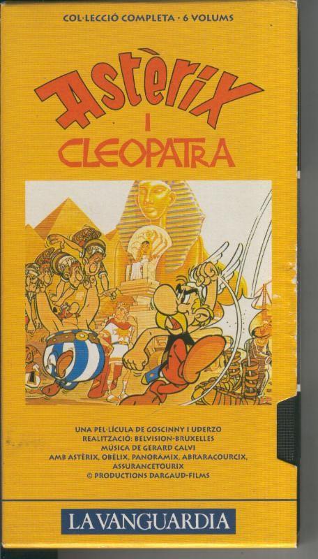 Video VHS: Asterix numero 05: I Cleopatra
