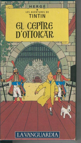Video VHS: Tintin numero 06: El ceptre d´ottokar