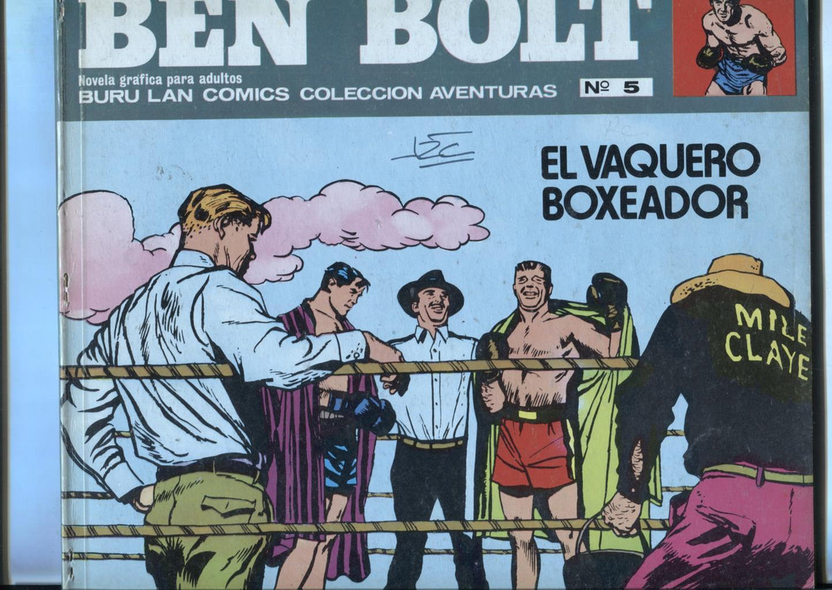 Ben Bolt de Burulan numero 05: El vaquero boxeador