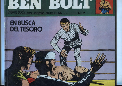 Ben Bolt de Burulan numero 07: En busca del tesoro