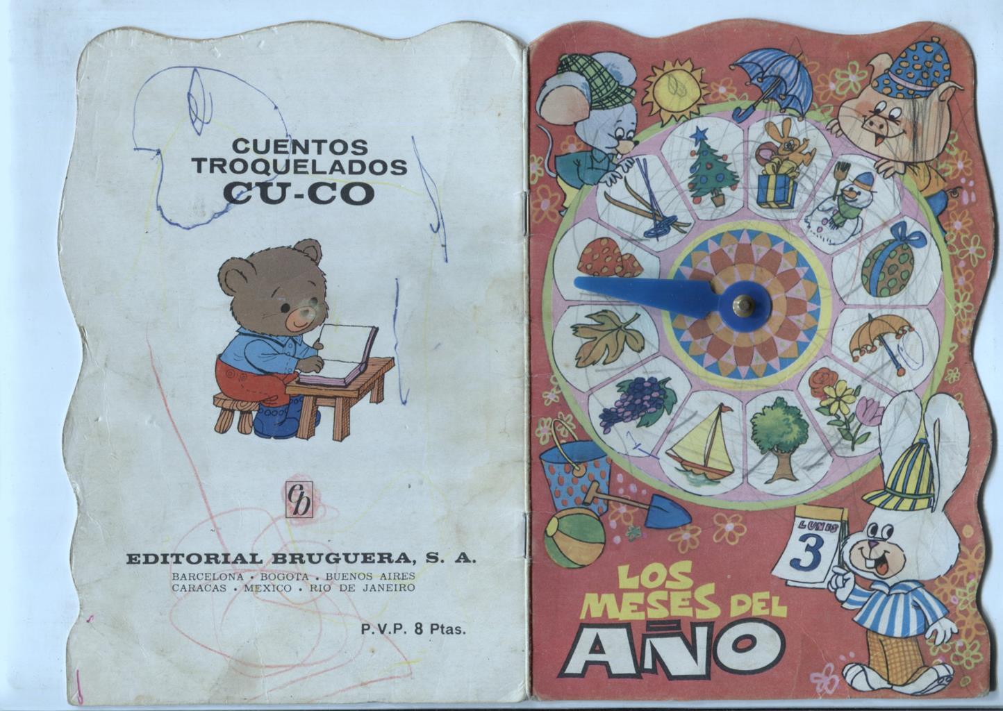 Cuentos troquelados Cu-Co numero 8: Los meses del año
