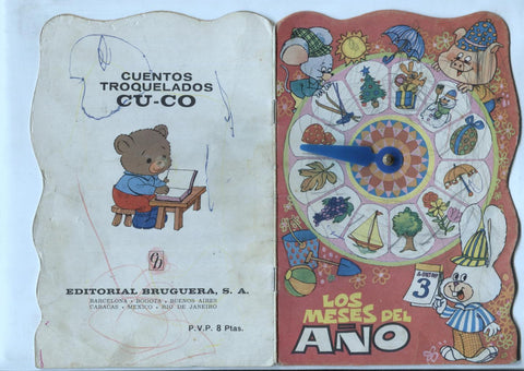 Cuentos troquelados Cu-Co numero 8: Los meses del año