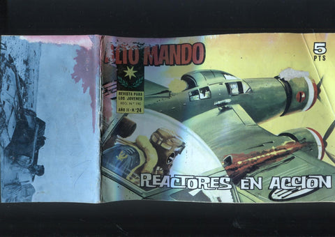Alto Mando de 5 pts numero 24. Reactores de fuego