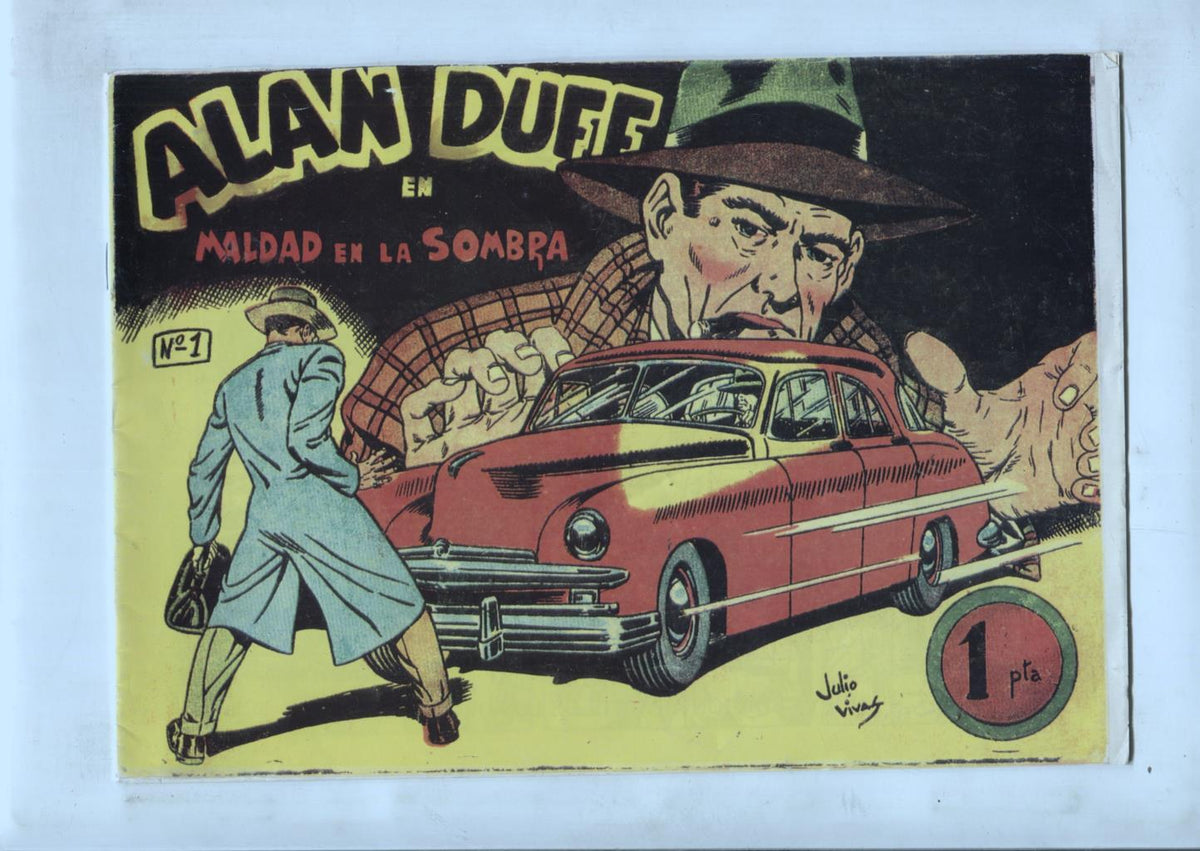 Facsimil: Alan Duff numero 01: Maldad en la sombra