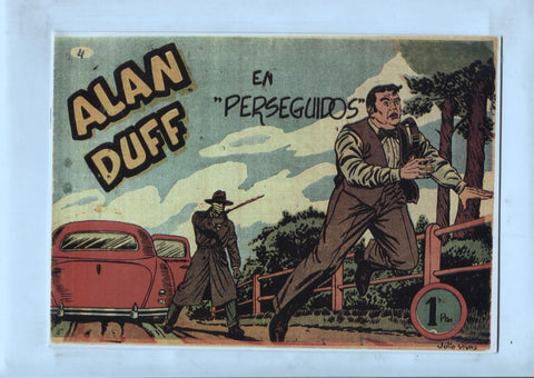 Facsimil: Alan Duff numero 04: Perseguidos