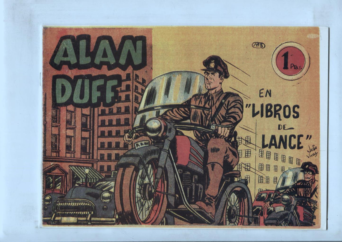 Facsimil: Alan Duff numero 05: Libros de lance