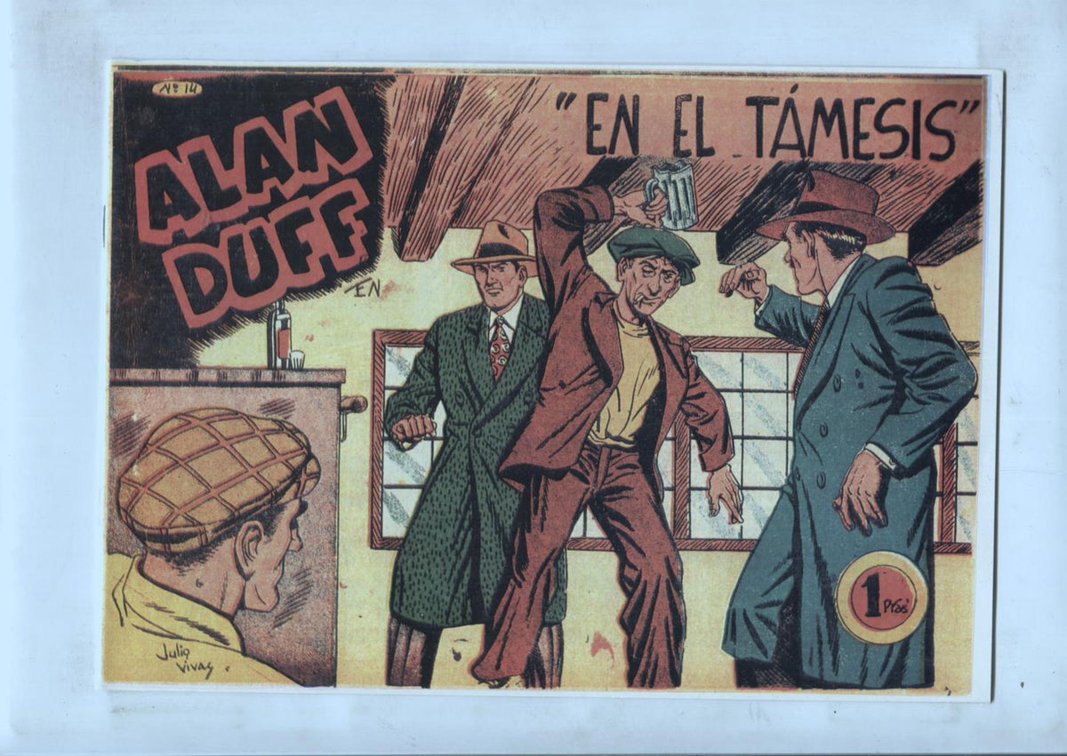 Facsimil: Alan Duff numero 14: En el Tamesis