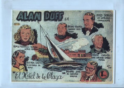 Facsimil: Alan Duff numero 16: El hotel de la playa
