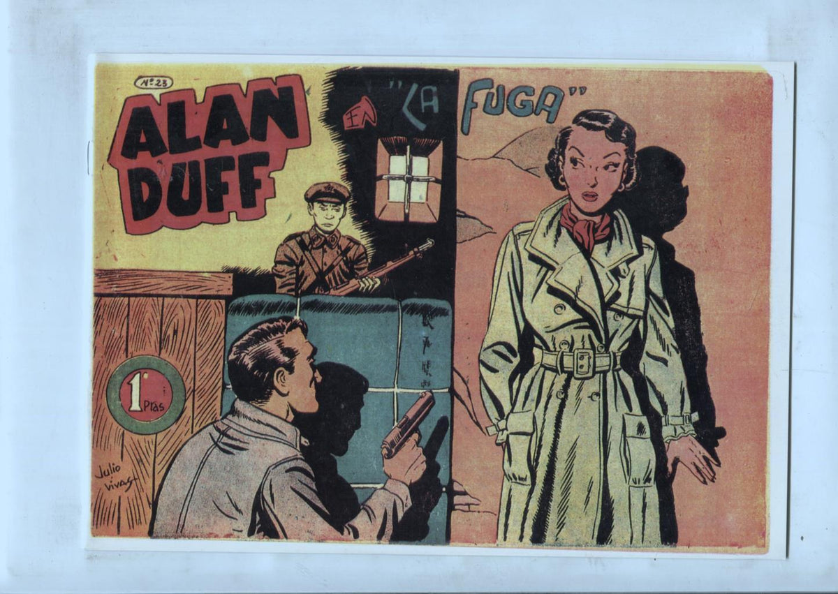 Facsimil: Alan Duff numero 23: La fuga