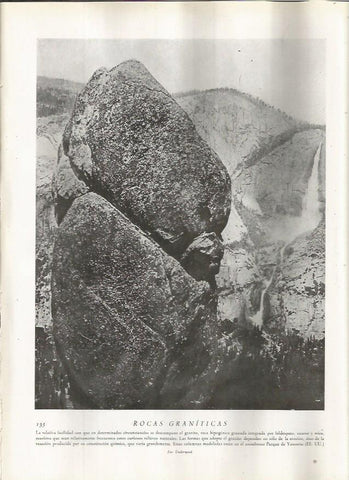 LAMINA 22794: Rocas del Parque de Yosemine, Estados Unidos