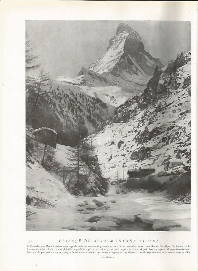 LAMINA 22791: El Monter Cervino o Matterhorn