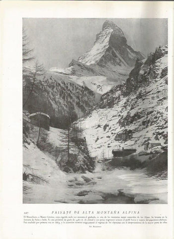 LAMINA 22791: El Monter Cervino o Matterhorn