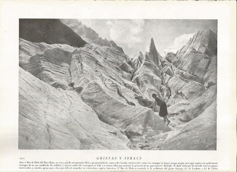 LAMINA 22786: Mar del Hielo del Montblanc