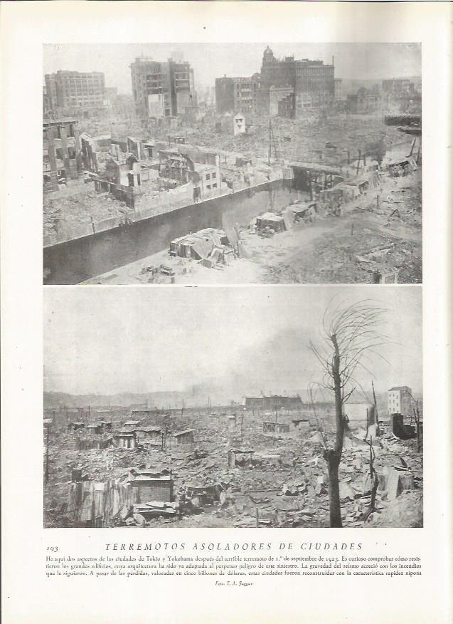 LAMINA 22813: Terremotos en Tokio y Yokohama
