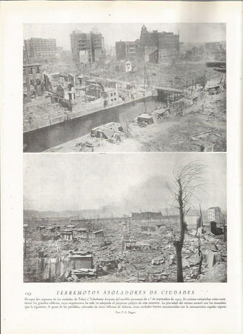 LAMINA 22813: Terremotos en Tokio y Yokohama