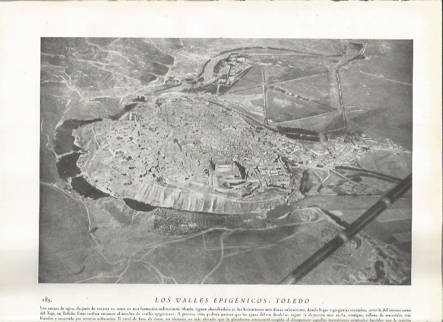 LAMINA 22811: Vista aerea de Toledo