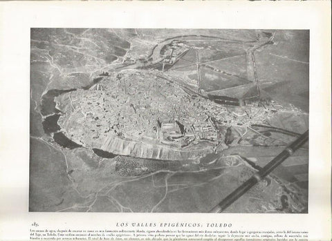 LAMINA 22811: Vista aerea de Toledo