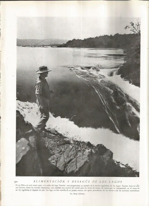 LAMINA 22779: El rio Nilo en el lago Victoria