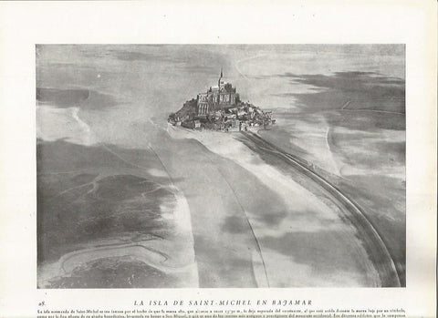 LAMINA 22756: Isla de Saint Michel