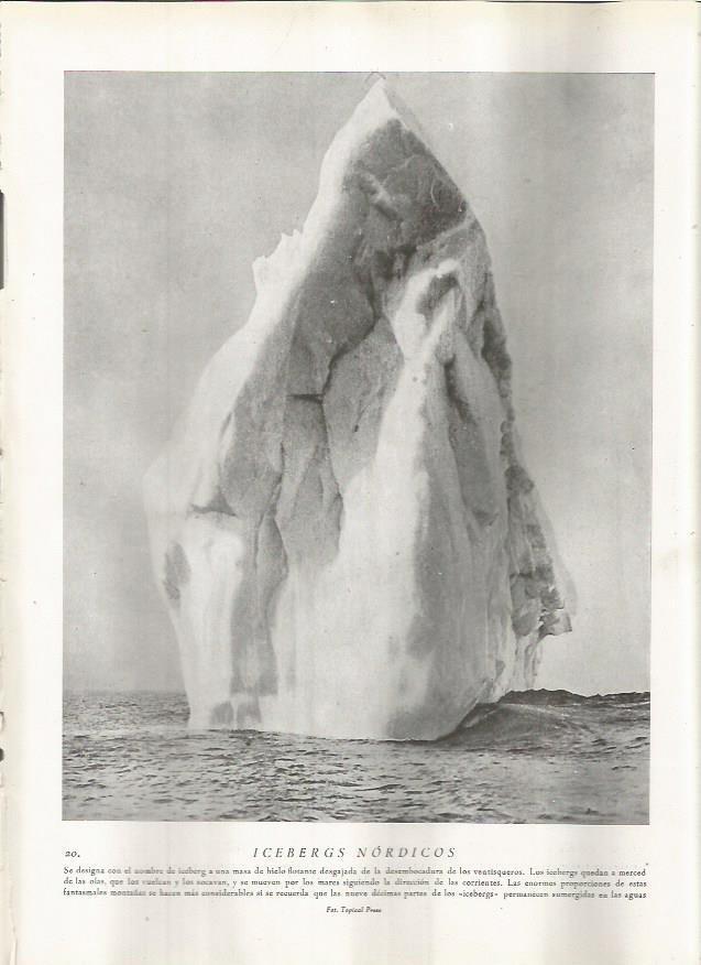 LAMINA 22754: Iceberg nordico
