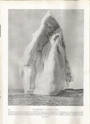 LAMINA 22754: Iceberg nordico