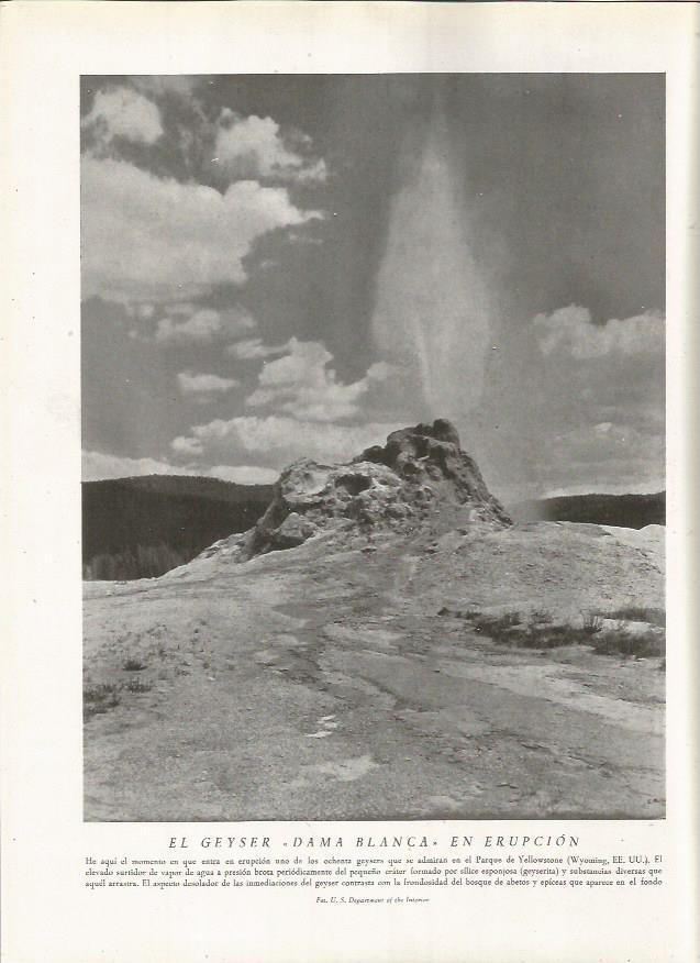 LAMINA 22746: El Dama Blanca en erupcion