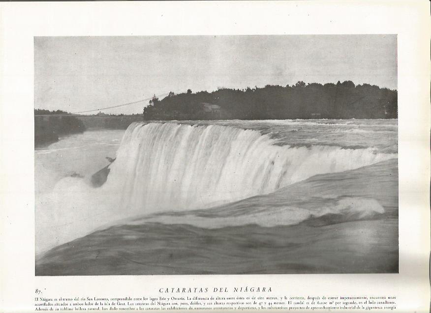 LAMINA 22776: Cataratas del Niagara