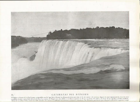 LAMINA 22776: Cataratas del Niagara