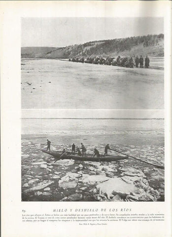 LAMINA 22767: Rio Yenisei y el rio Volga