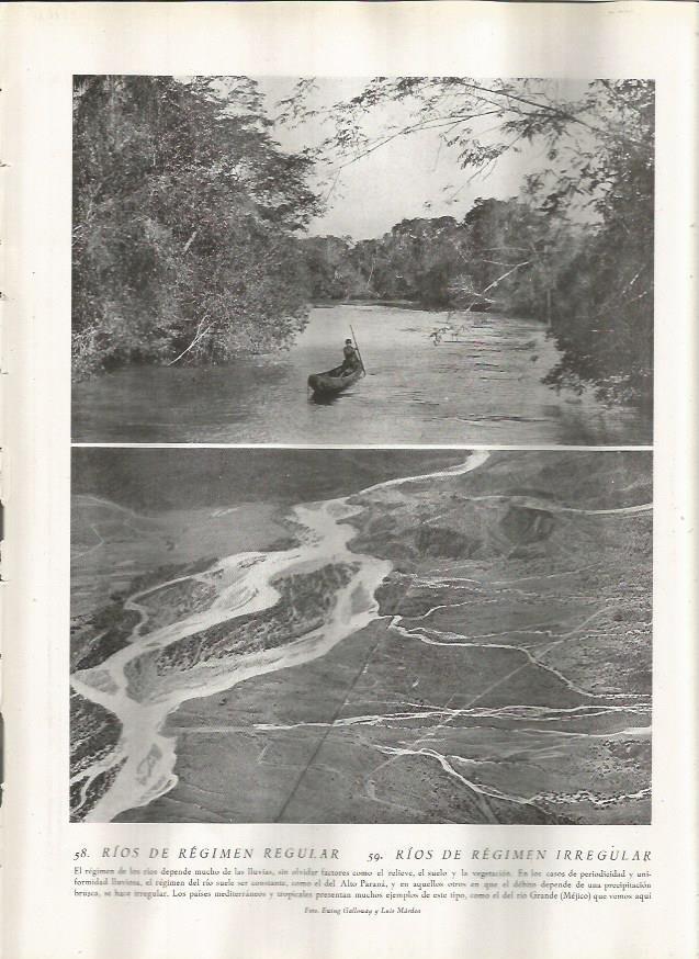 LAMINA 22766: Rio Alto Panama y Rio Grande en Mexico