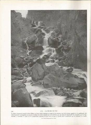 LAMINA 22764: Cascadad e Saint Didier, Italia