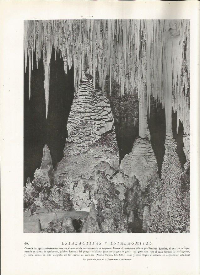 LAMINA 22769: Cuevas de Carlsbad, Estados Unidos