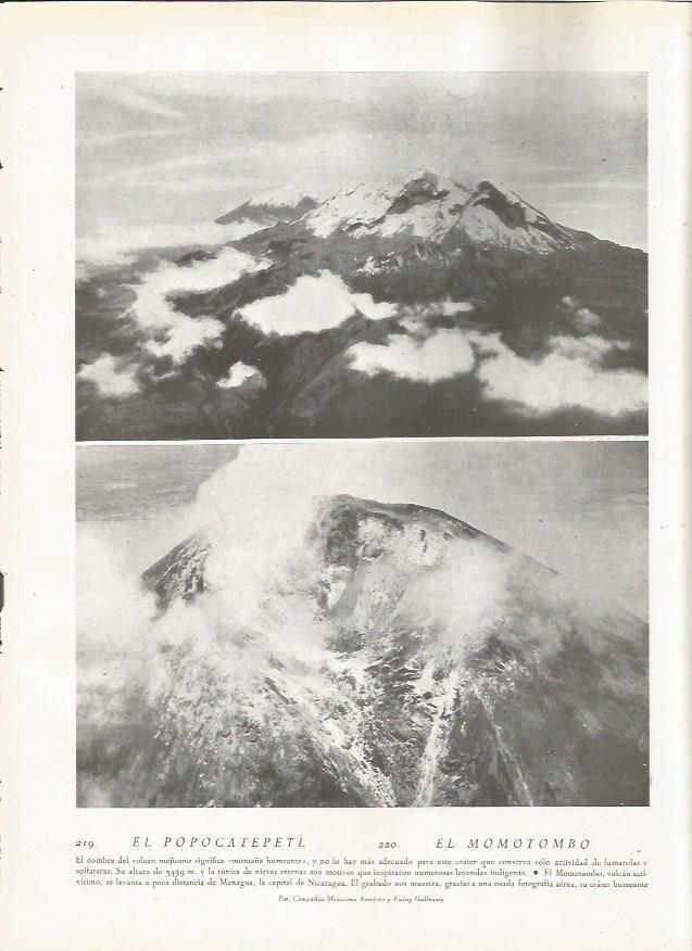 LAMINA 22822: El Popocatepetl y el Momotombo