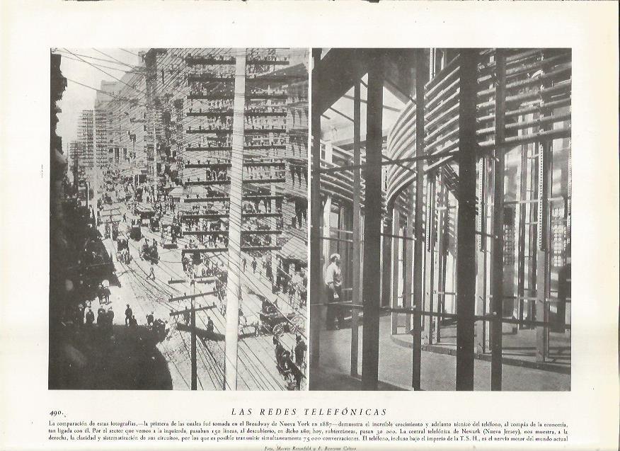 LAMINA 22904: Central telefonica en Broadway en Newark