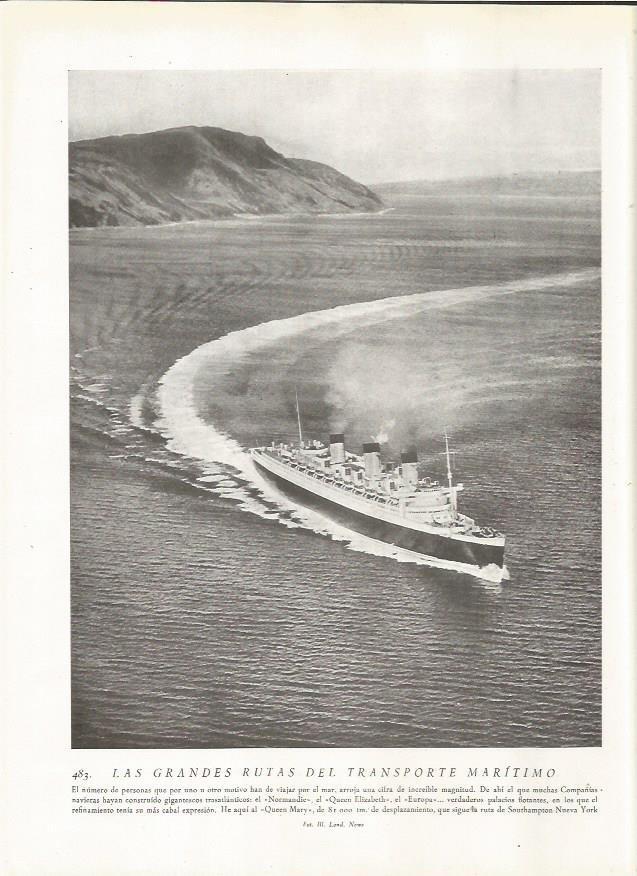 LAMINA 22901: El Queen Mary de la ruta Southampton-Nueva York