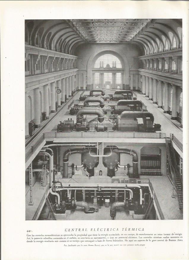 LAMINA 22887: Central electrica en Buenos Aires