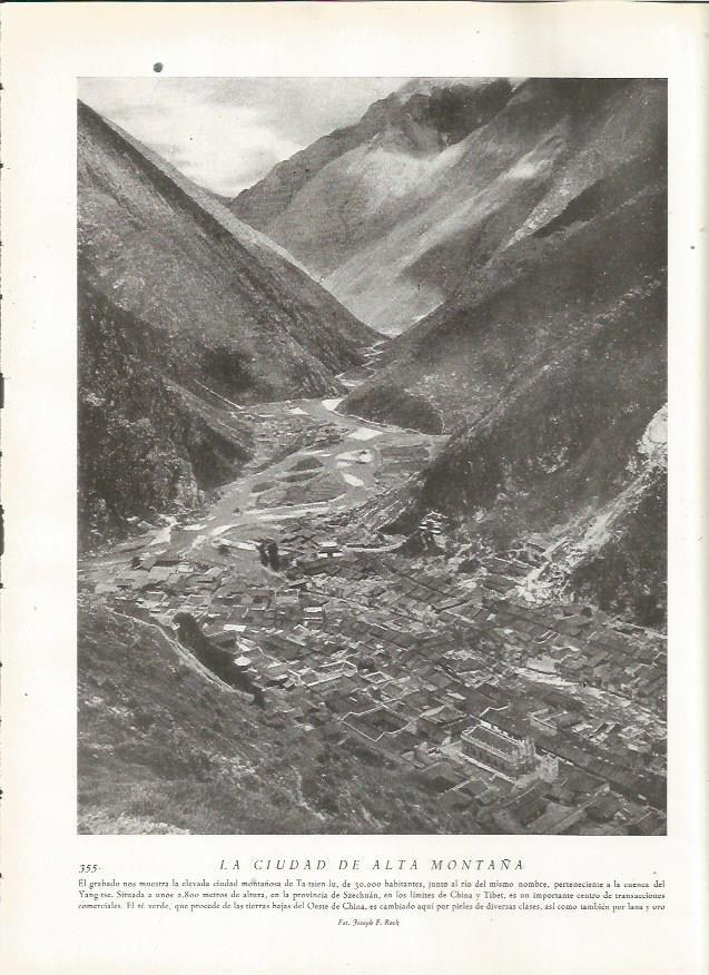 LAMINA 22861: Ta-tsien-lu, China
