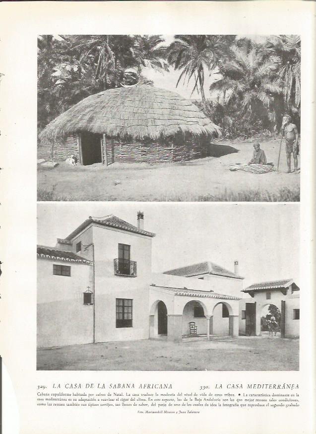 LAMINA 22854: Casa de la sabana de Africa y cortijo 