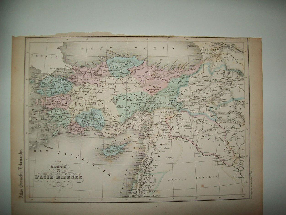 LAMINA 22738: Mapa de Asia Menor