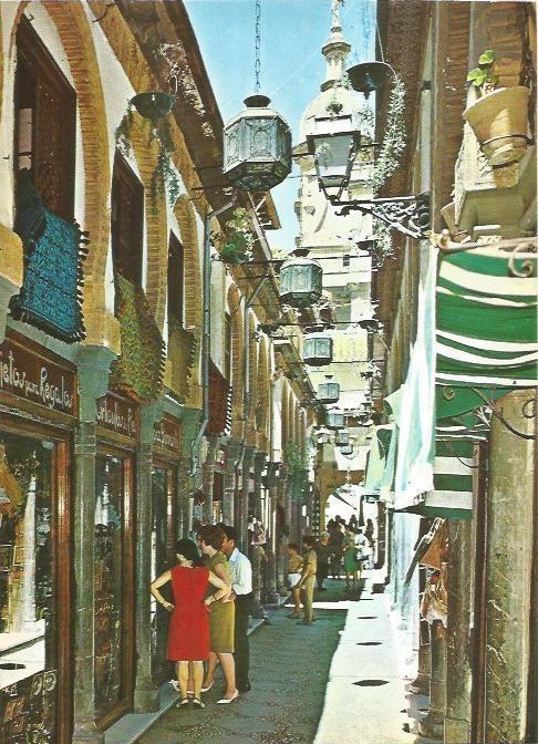 LAMINA 22612: Calle de la Alcaiceria de Granada