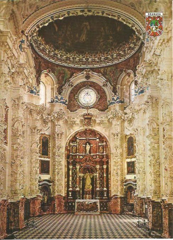 LAMINA 22633: Detalle del Altar Mayor de la Cartuja de Granada
