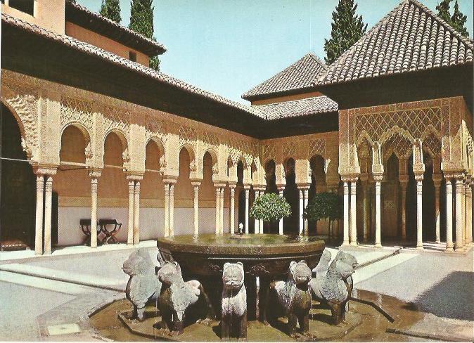 LAMINA 22578: Alhambra: Patio de los Leones. Granada