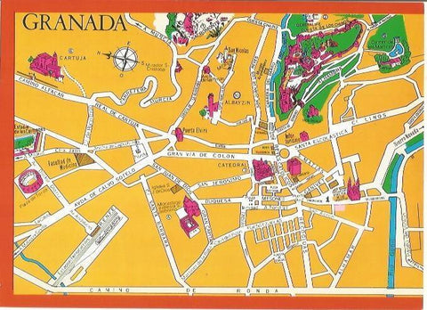 LAMINA 22570: Plano de Granada