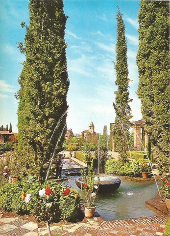 LAMINA 22607: Generalife: Jardines Bajos