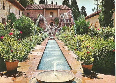 LAMINA 22603: Patio de la Acequia del Generalife, Granada