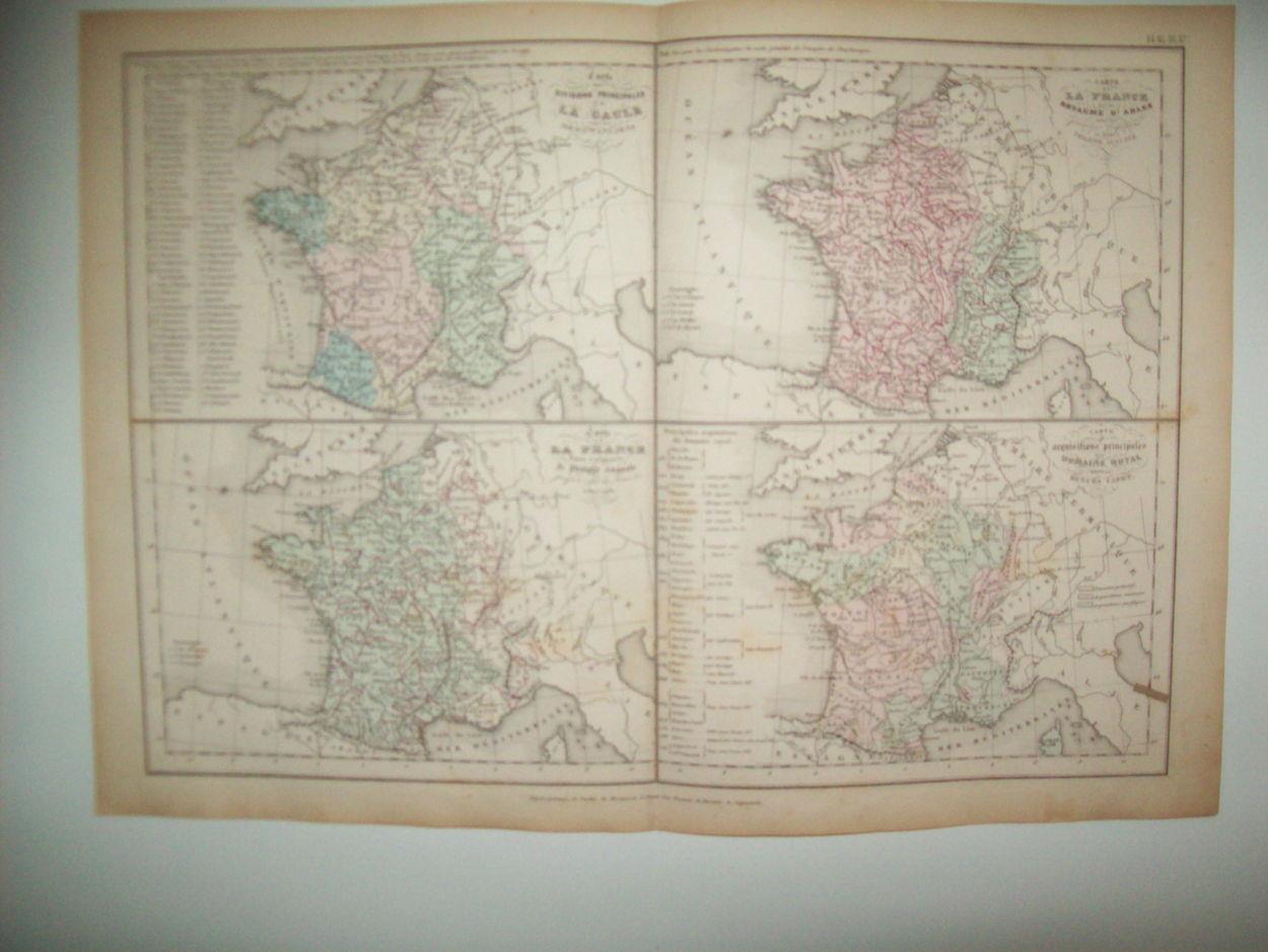 LAMINA 22702: Mapas historicos de Francia